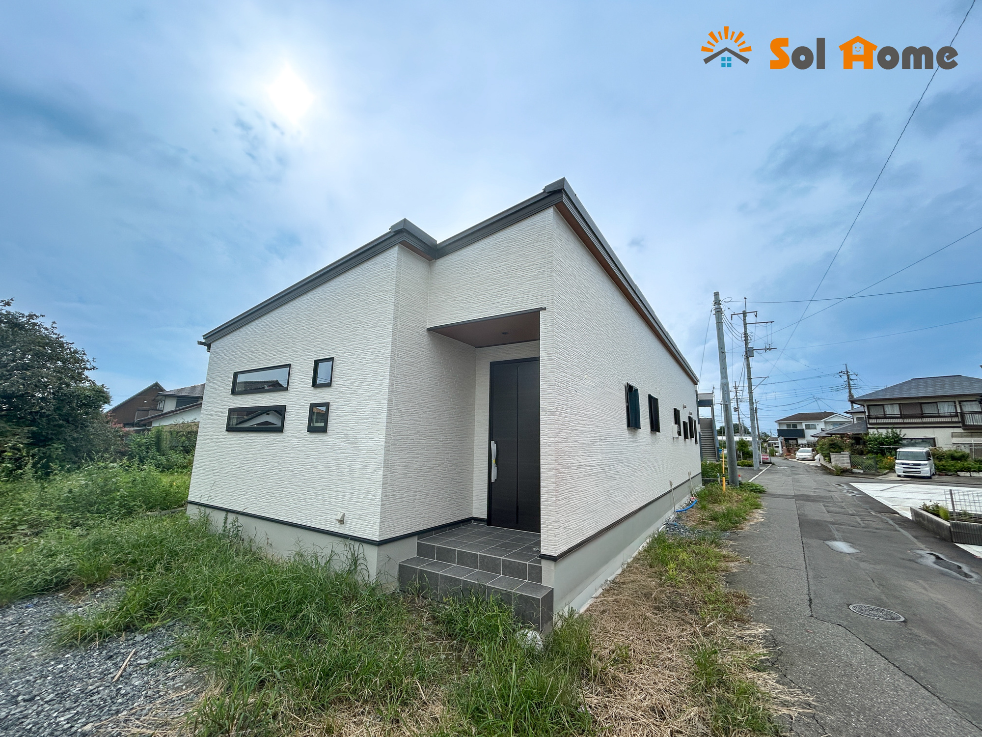 前橋市駒形町　新築住宅全1区画の外観|◆本日のご案内も大歓迎です♪◆ 図面や写真では分からない部分を不動産のプロが丁寧にご説明いたします！！ソルホームはいつでもお問い合わせをお待ちしております♪