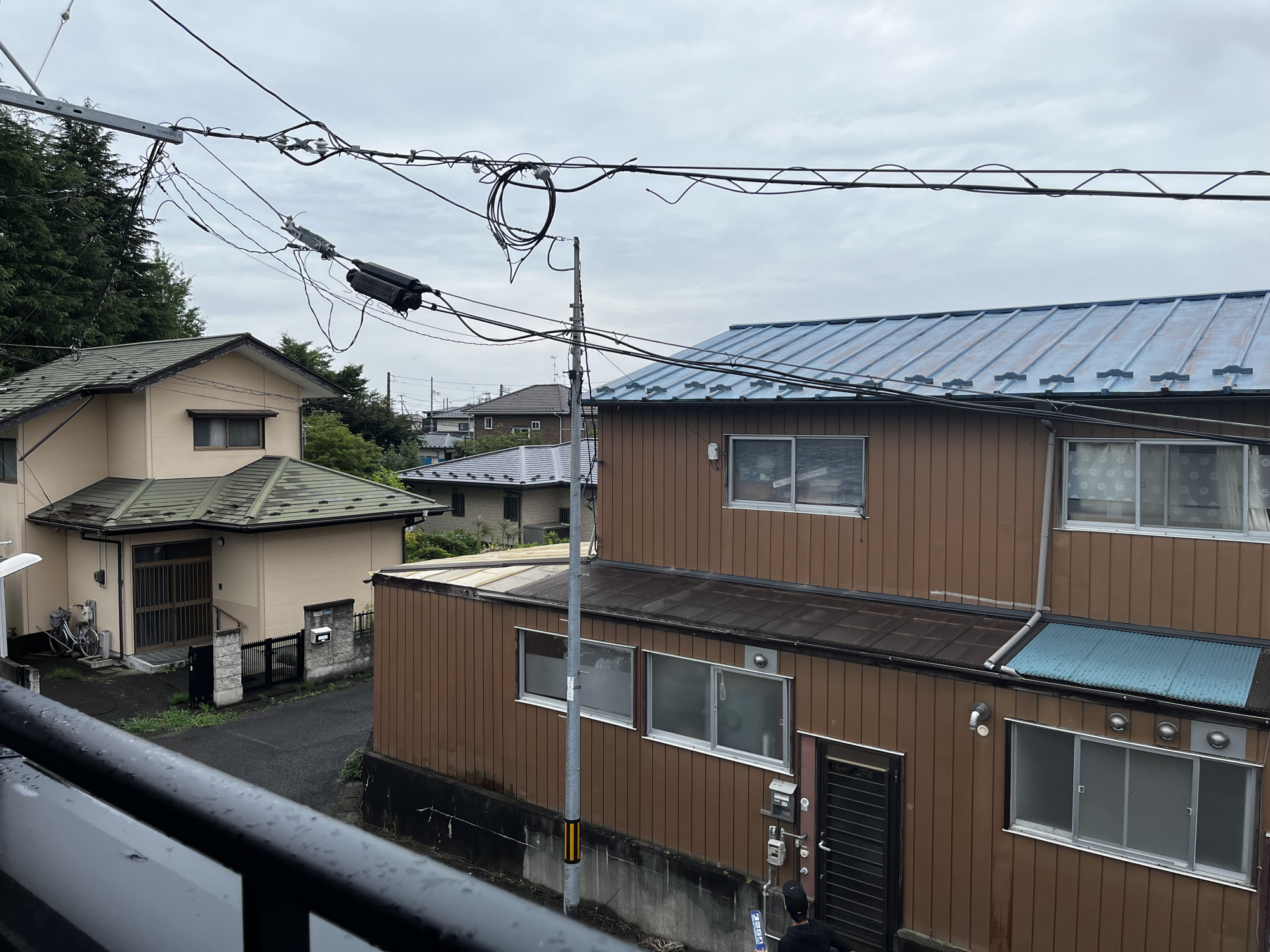 ≪沖野中学校3分≫収納充実4LDK♪若林区沖野１丁目新築戸建の展望|2026年7月撮影。2階バルコニーから見渡せる周辺の住宅街の景色です！

