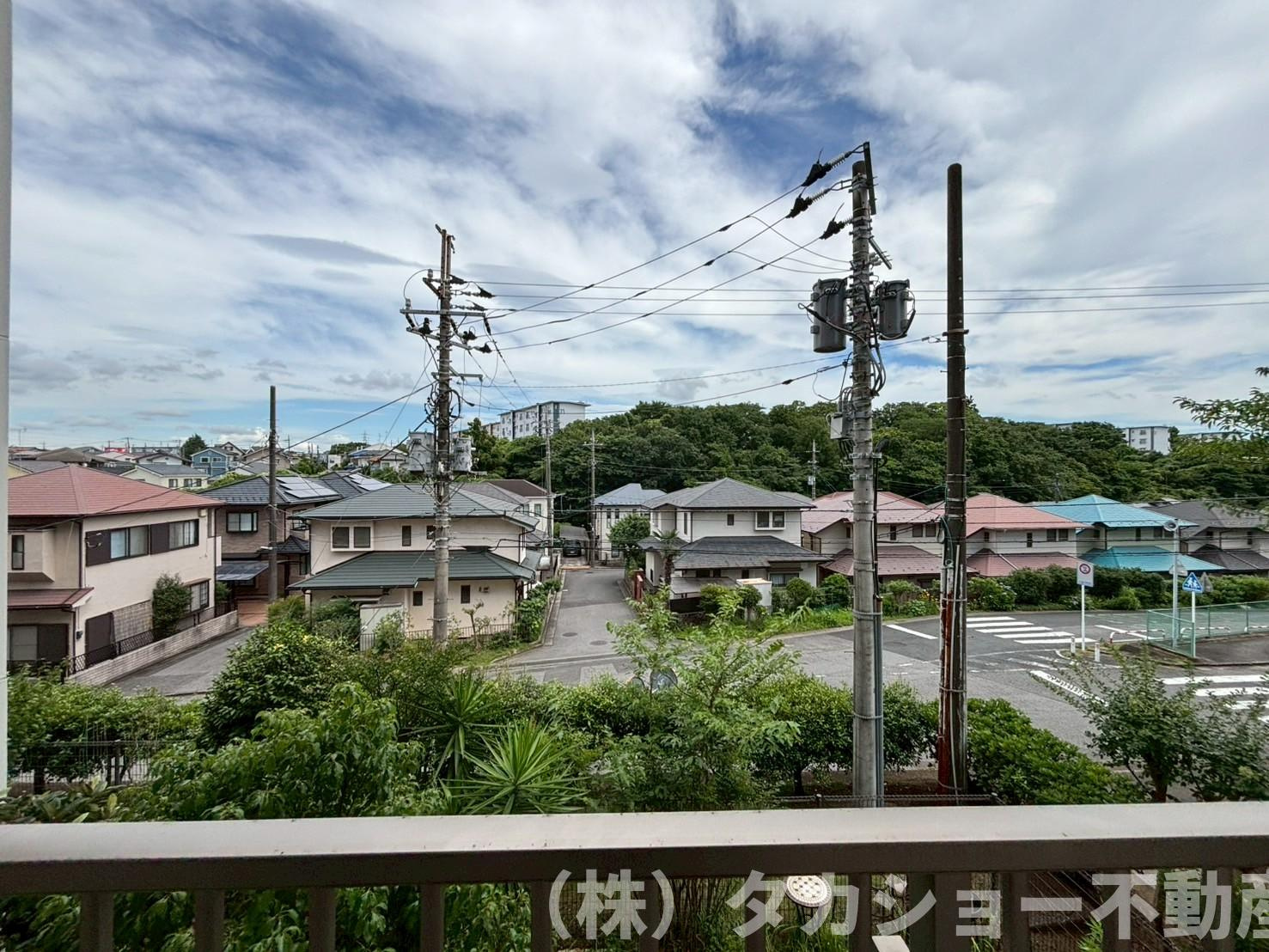 稲毛ファミールハイツ8号棟の展望