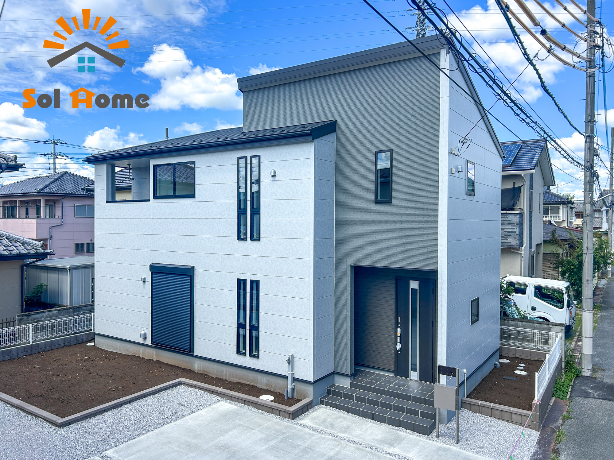 前橋青柳町第4　新築住宅全1棟の外観|◆本日のご案内も大歓迎です♪◆ 図面や写真では分からない部分を不動産のプロが丁寧にご説明いたします！！ 年中無休のソルホームはいつでもお問い合わせをお待ちしております♪