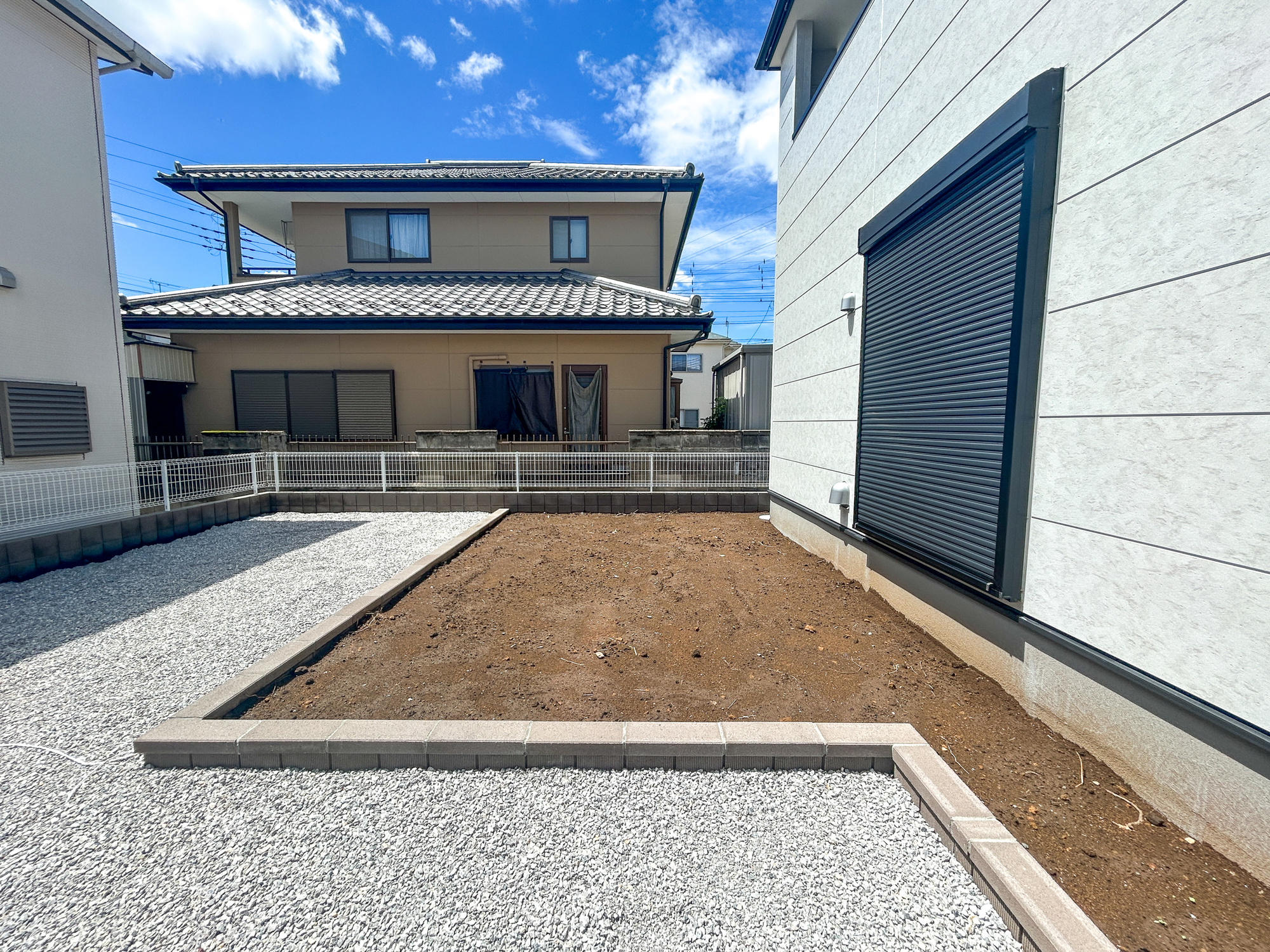 前橋青柳町第4　新築住宅全1棟の庭