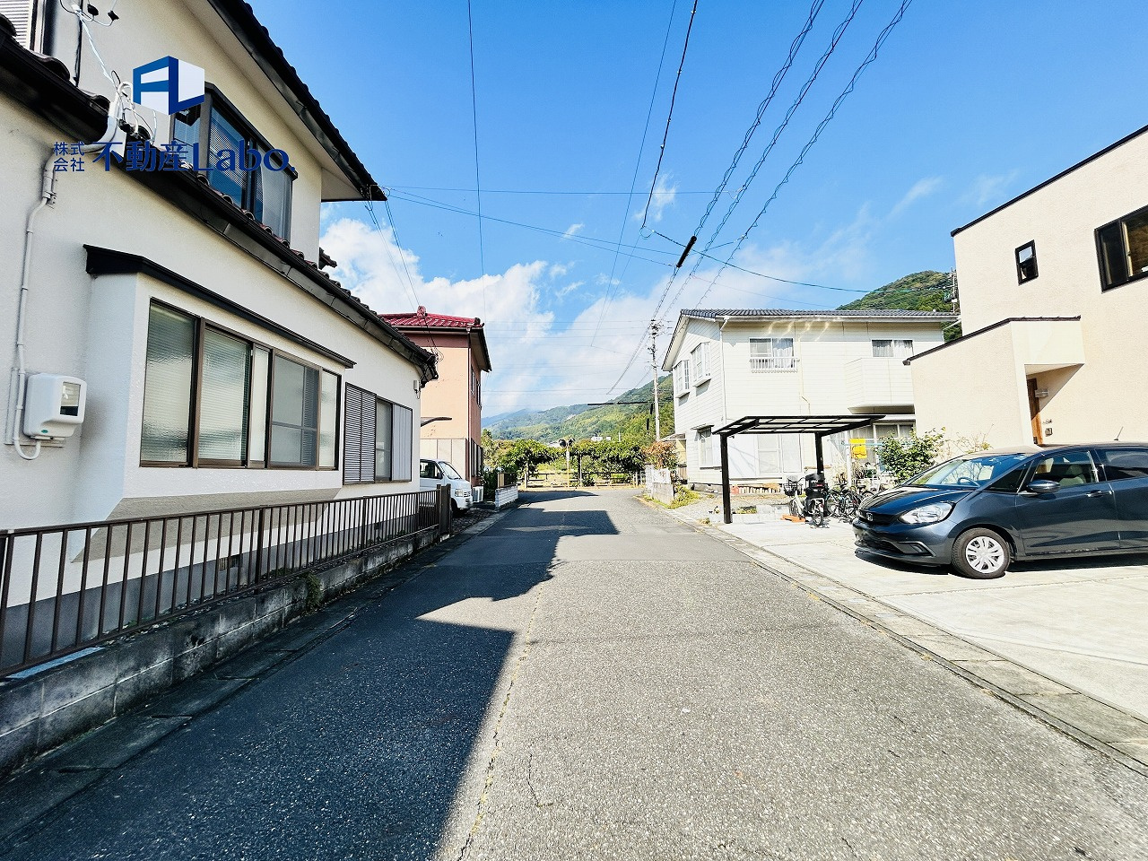 静岡市葵区瀬名七丁目16期　全1棟の前面道路含む現地写真|パントリー完備！買い置きの食材や、日用品のストックに大活躍♪