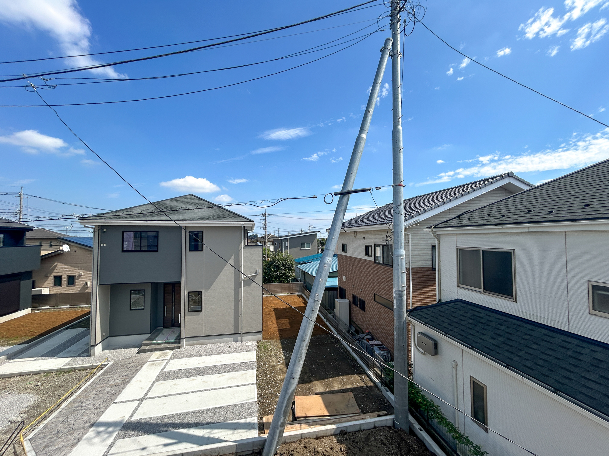 高崎市棟高町1期　新築住宅全4棟の展望|見晴らしの良い眺望は開放感たっぷり♪