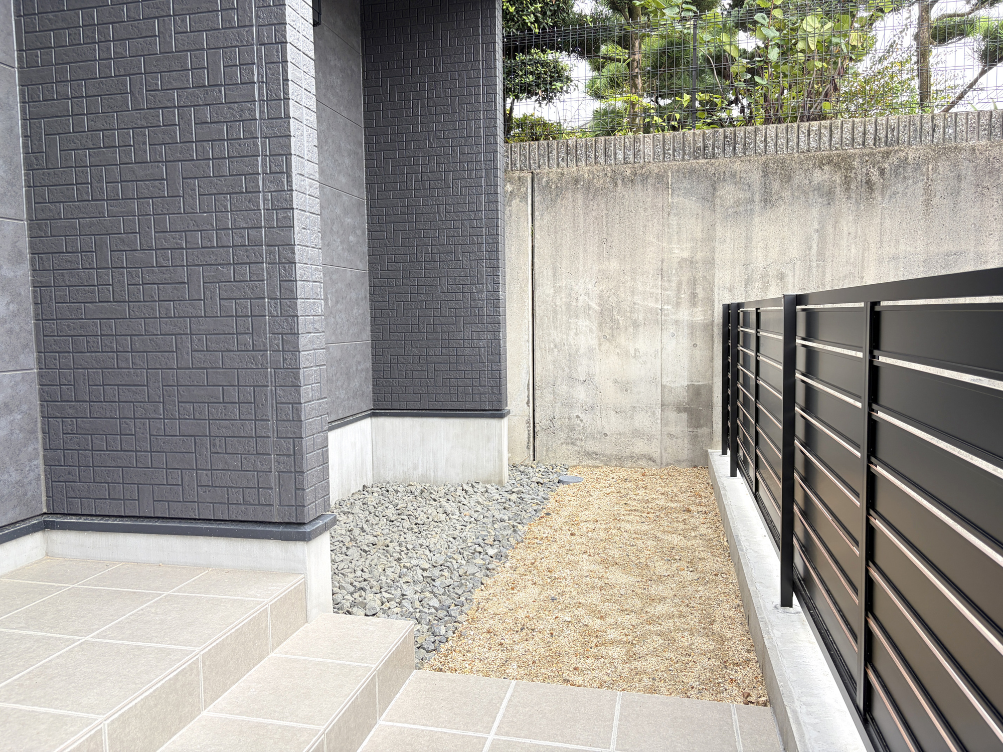 【長久手市仲田 E号棟】LDK20帖超×長期優良住宅の庭|庭スペース