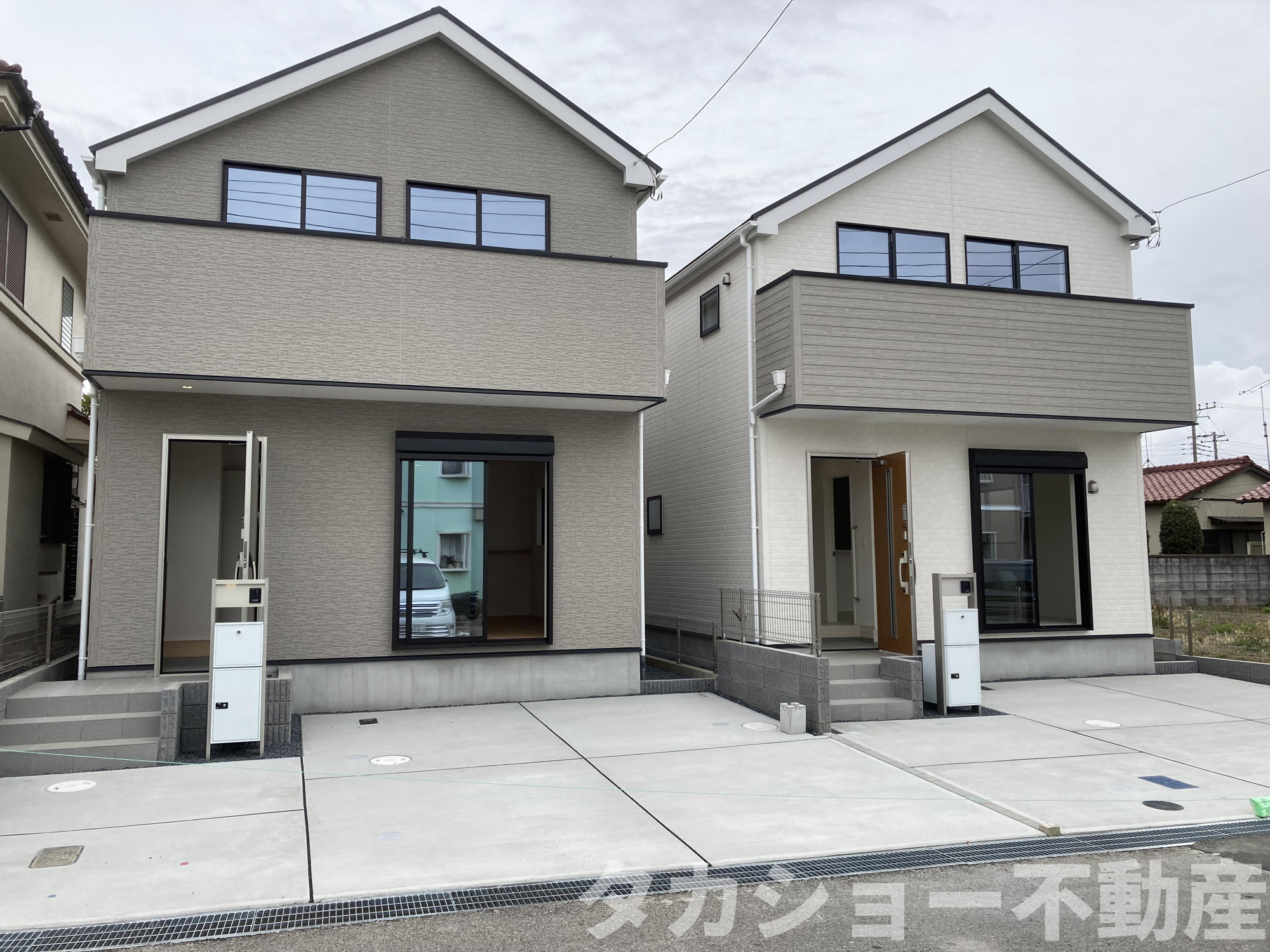 リナージュ市原市君塚三丁目　新築戸建　1号棟の外観|落ち着いた雰囲気の外観です