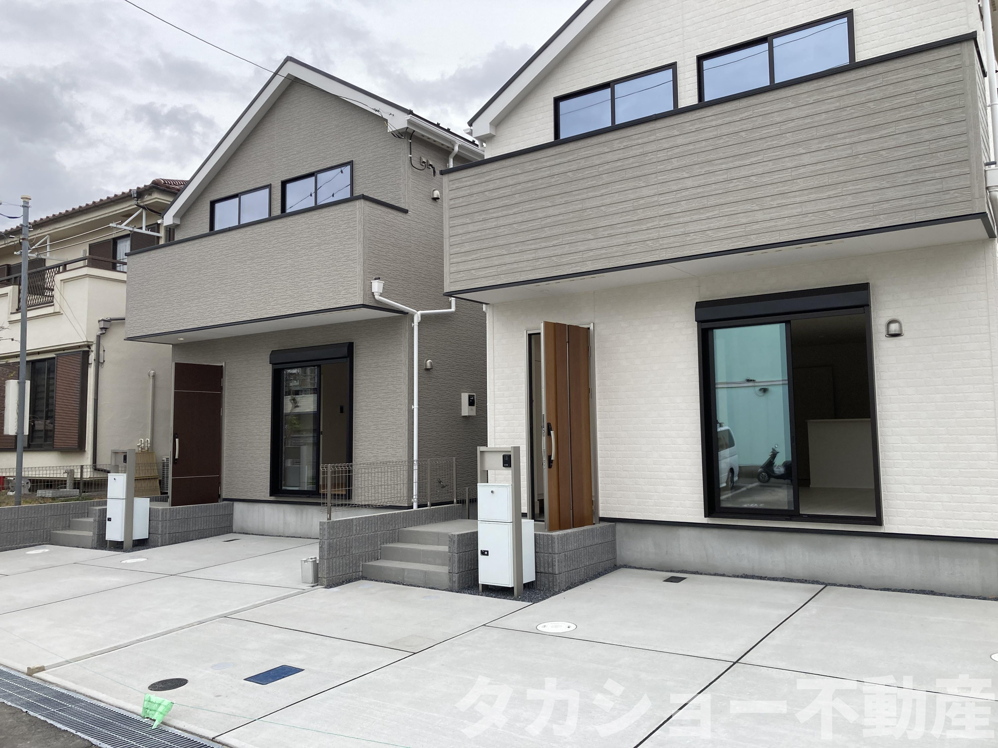 リナージュ市原市君塚三丁目　新築戸建　1号棟の外観|外観もきれいです