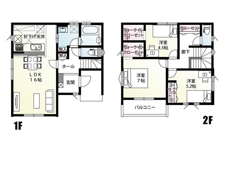 2号棟　間取り図