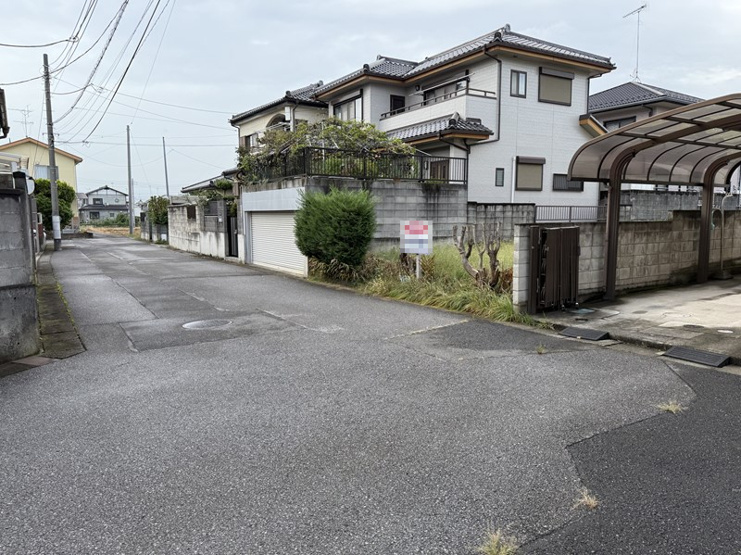 古河市長谷町◆前面道路