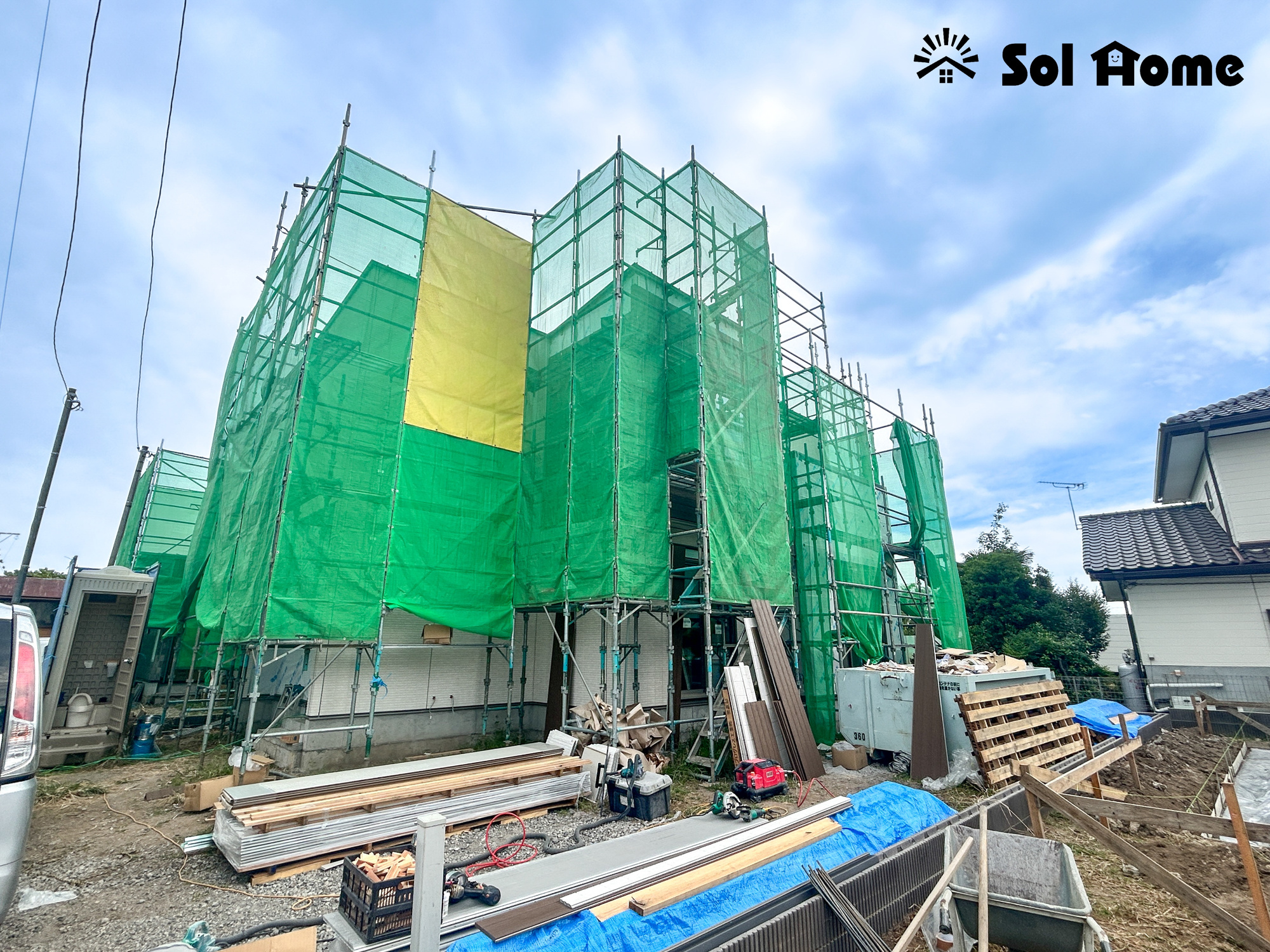 高崎市南大類町第1期　新築住宅全3棟の外観|◆本日のご案内も大歓迎です♪◆ 図面や写真では分からない部分を不動産のプロが丁寧にご説明いたします！！ 年中無休のソルホームはいつでもお問い合わせをお待ちしております♪