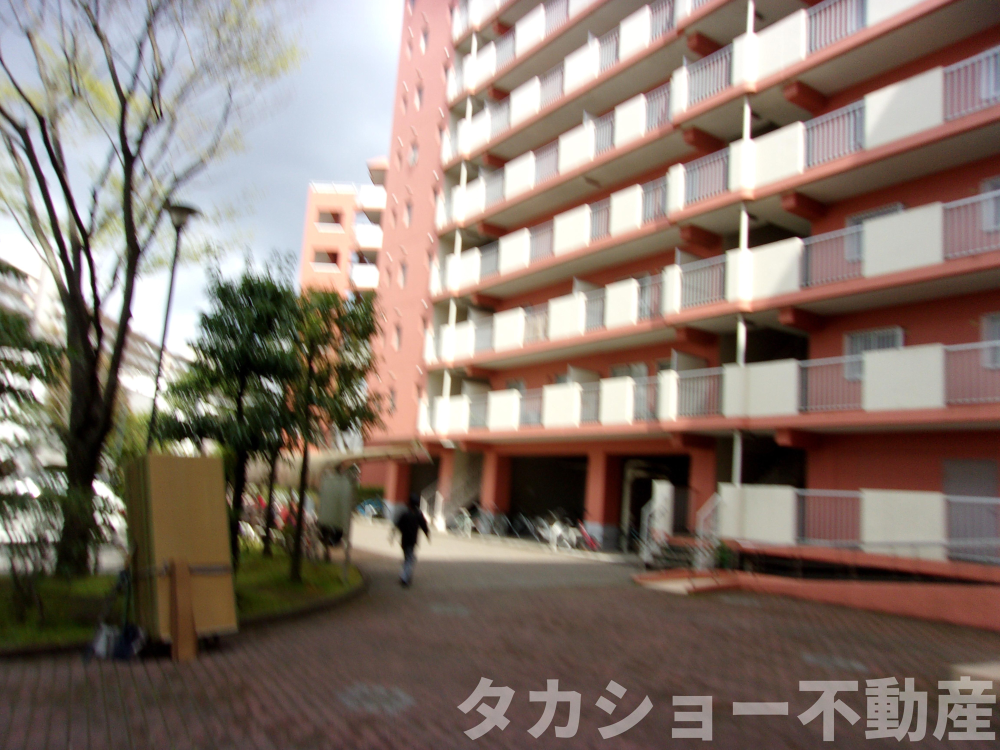 高品ハイツ2号棟の外観