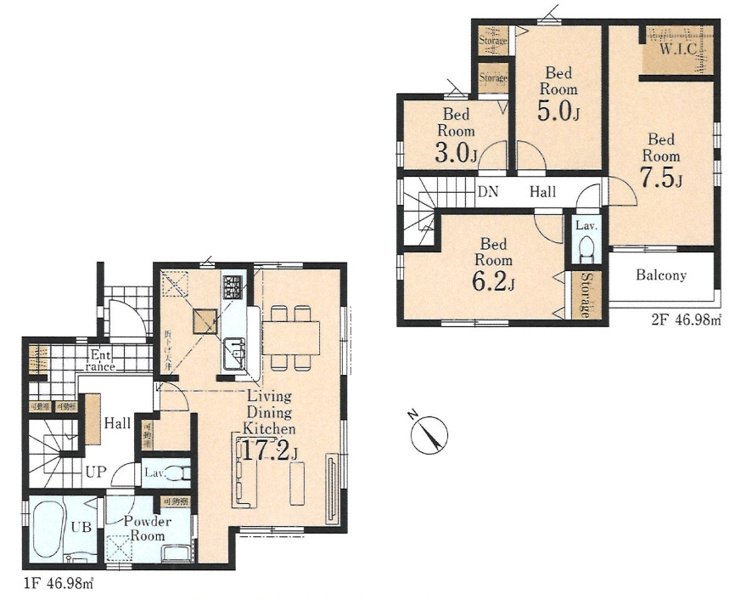 【間取図】