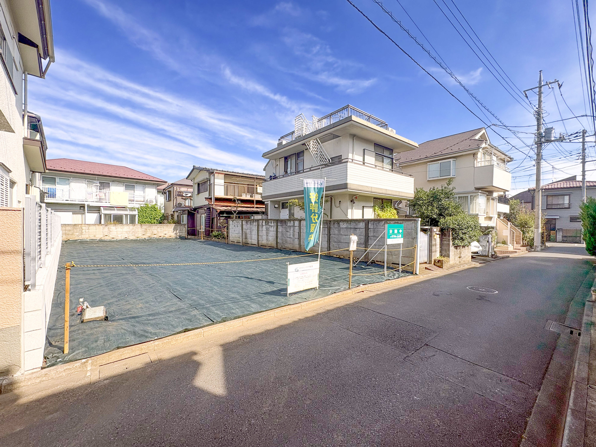 宅地分譲［三鷹市下連雀２丁目］の外観|現地写真（2026年10月撮影）