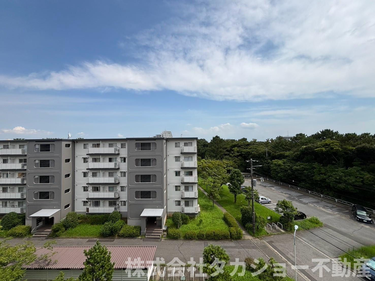 高浜南団地　30号棟の展望