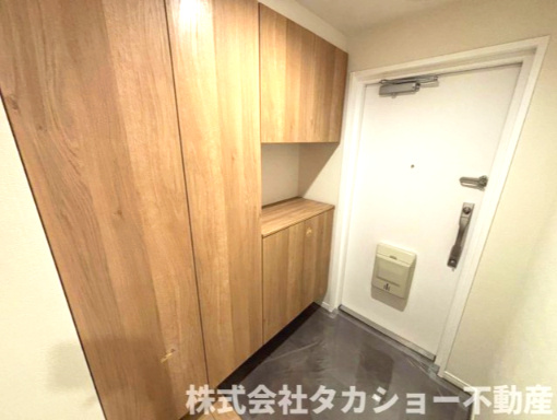 稲毛スカイタウン・ふれあいの街壱番館の玄関|シンプルで使いやすい玄関です