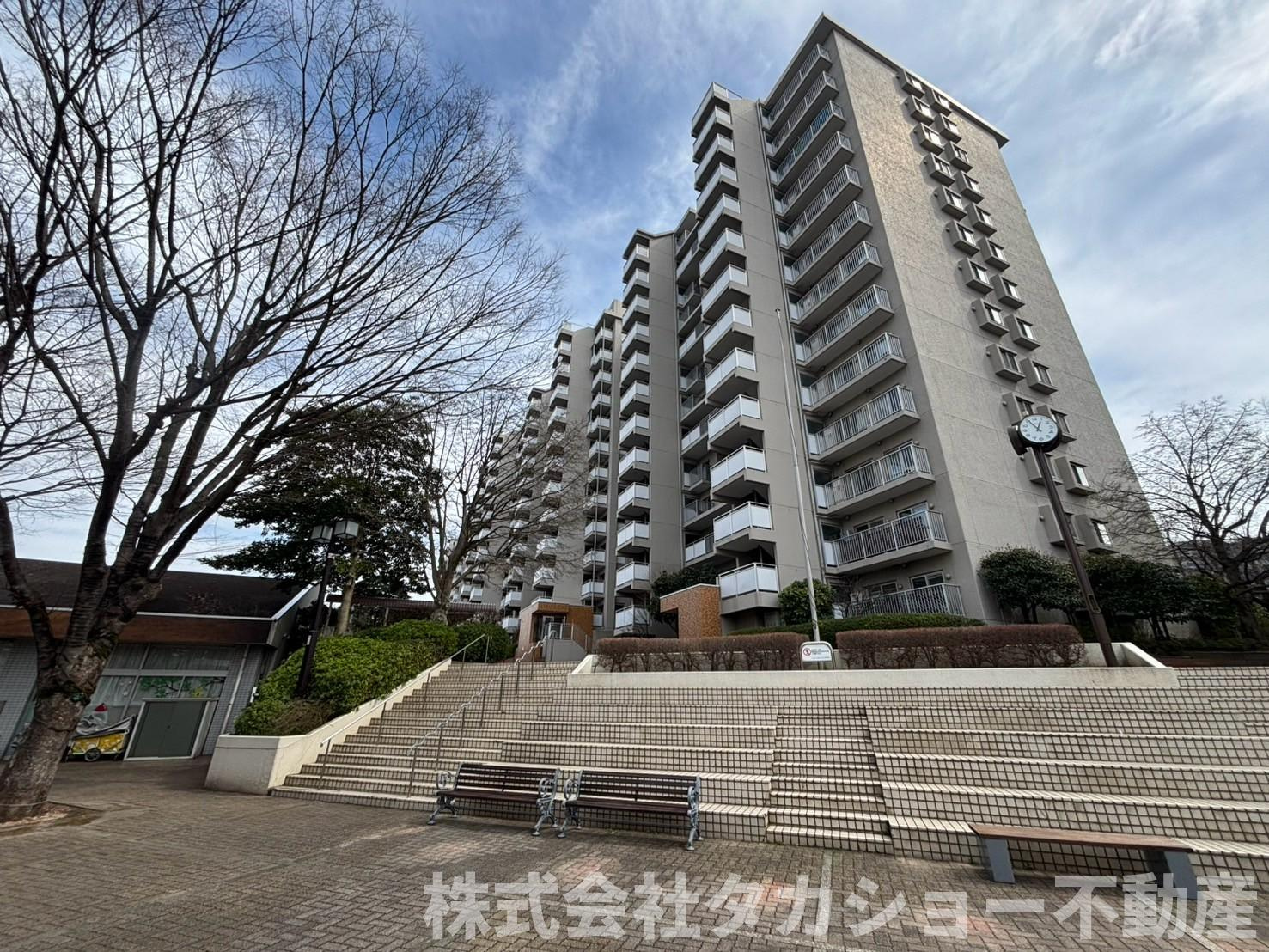 稲毛スカイタウン・ふれあいの街壱番館の外観|外観です