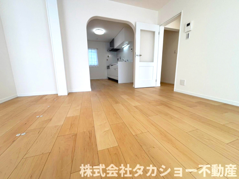 稲毛高浜南団地　31号棟の居間・リビング