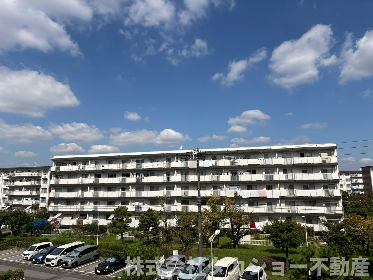 稲毛高浜南団地　31号棟の展望