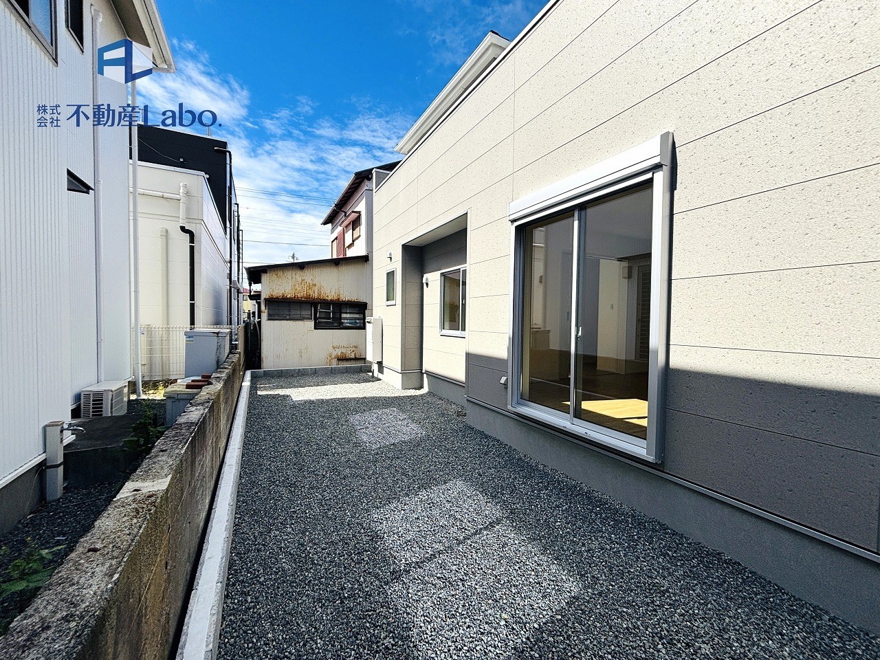 リーブルガーデン　沼津市下河原町　全１棟の庭|●お庭スペース● 家庭菜園やお子さまのプールなどいろいろなことに使用できるうれしい広さのお庭スペース♪