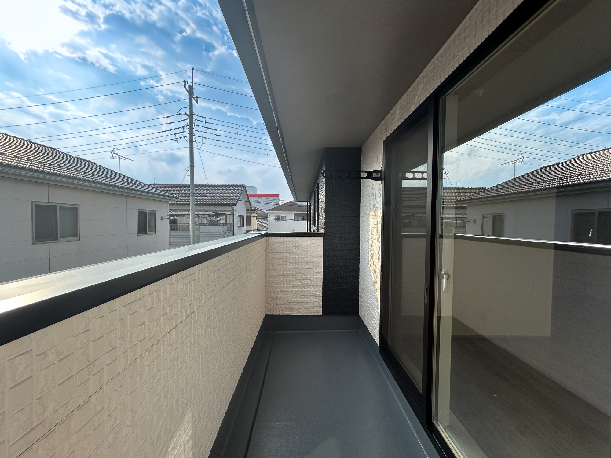 前橋市元総社町第3期　新築住宅全1棟の展望|見晴らしの良い眺望は開放感たっぷり♪
