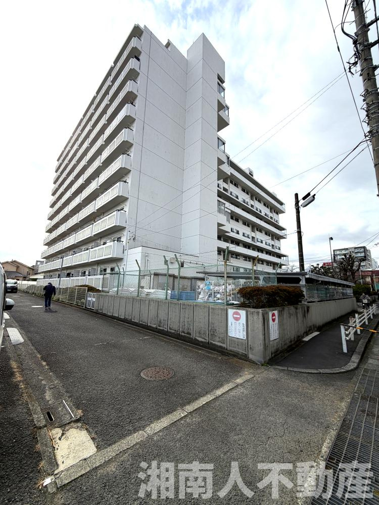 小田原セントラルハイツ　2号棟の外観|おしゃれな外観です