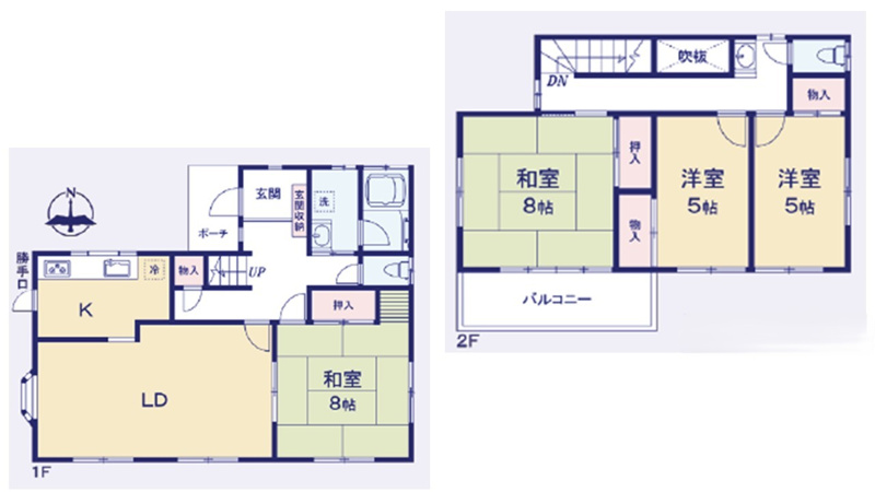 万吉　間取図　