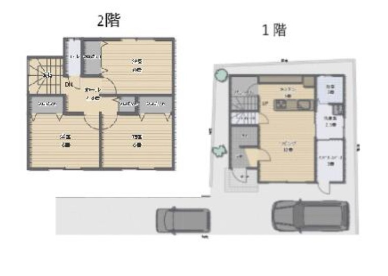 泉佐野市野出町35坪の参考プラン|参考にしていただきたいプランです。ご希望をお伝えいただければ、可能かどうか？その他のご質問・ご相談何