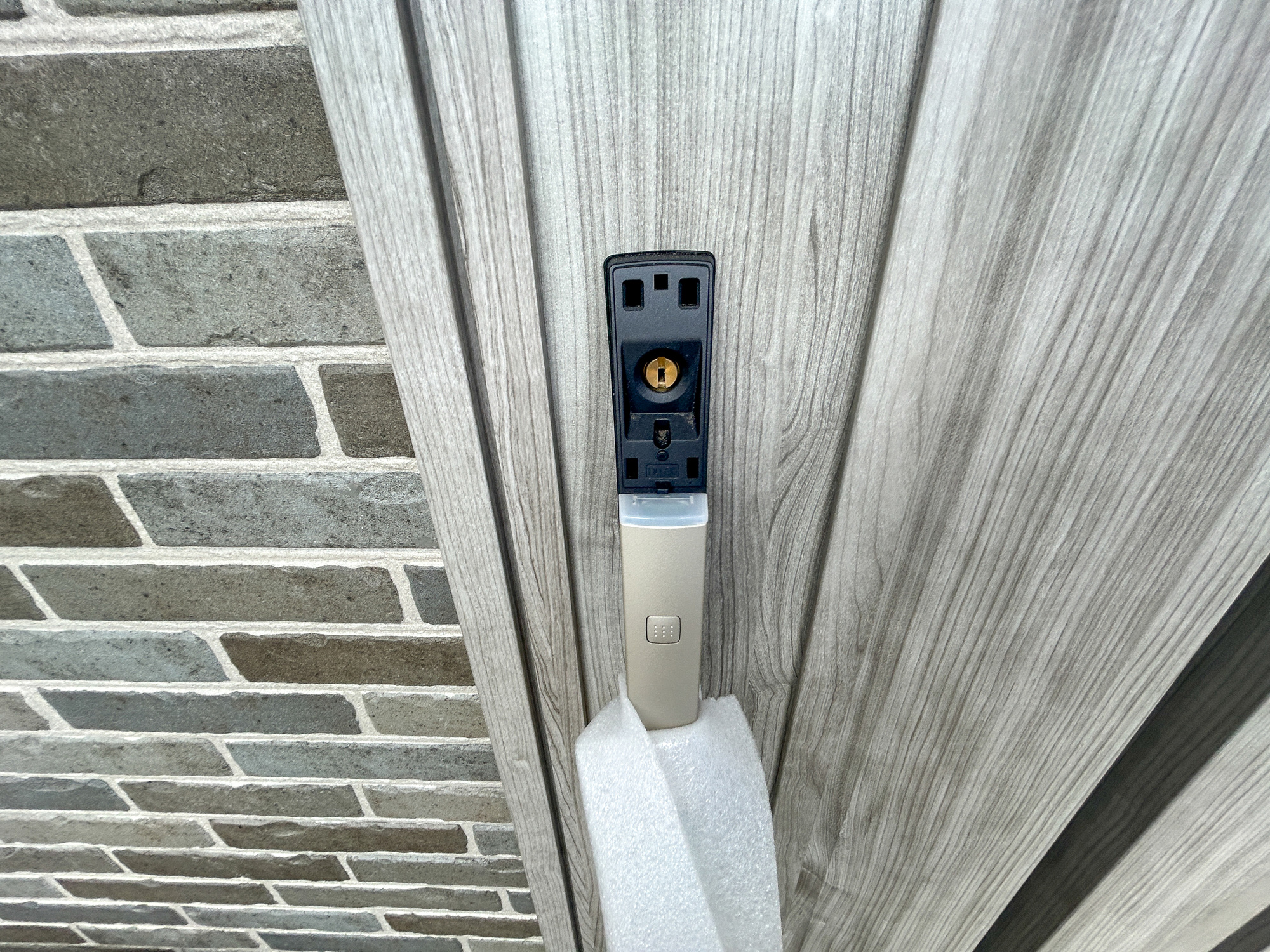 伊勢崎市西久保町第1期　新築住宅全4棟の防犯設備|防犯性の高いディンプルキーです!!