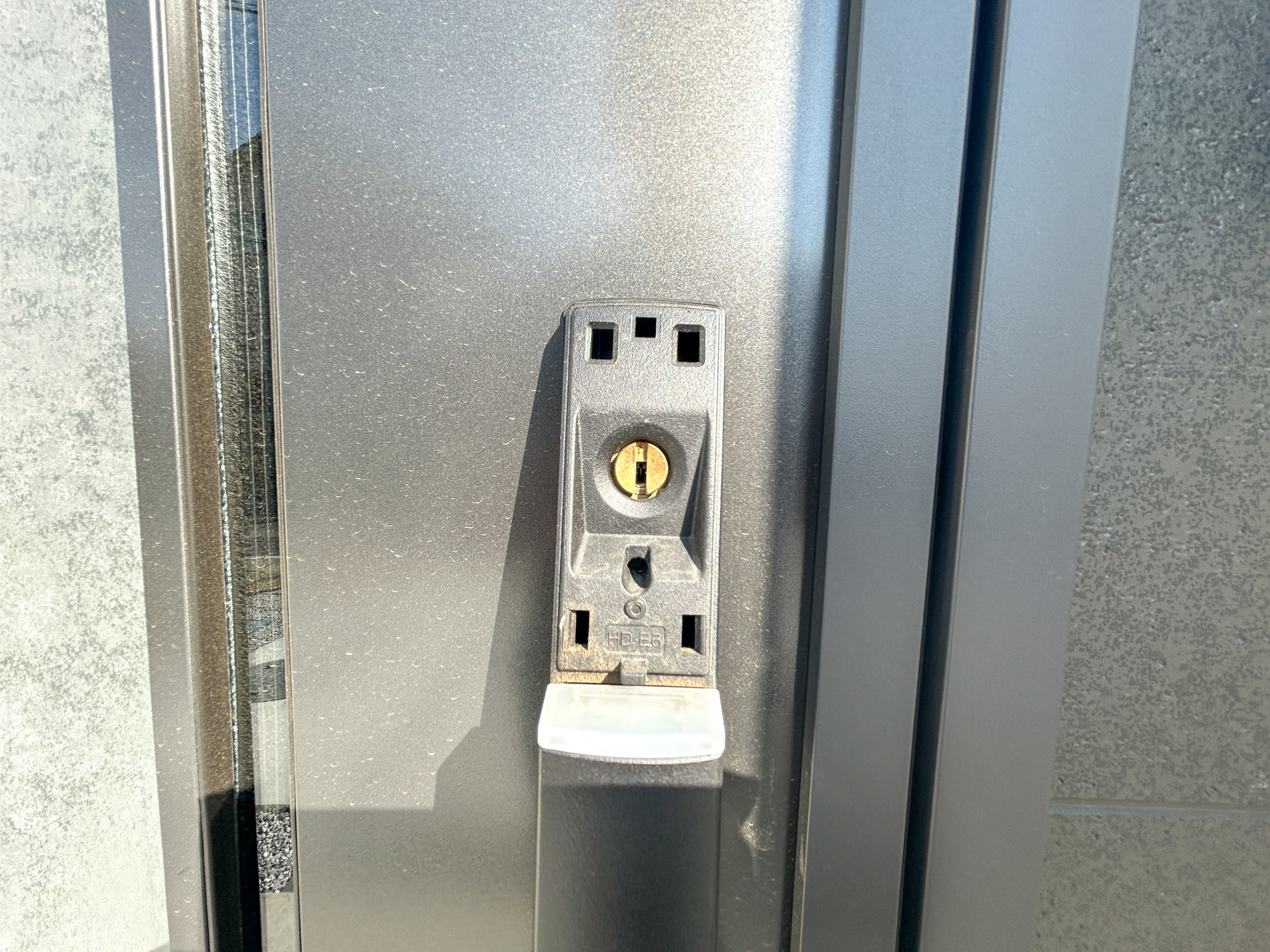 伊勢崎市上諏訪町　新築住宅全1棟の防犯設備|防犯性の高いディンプルキーです!!