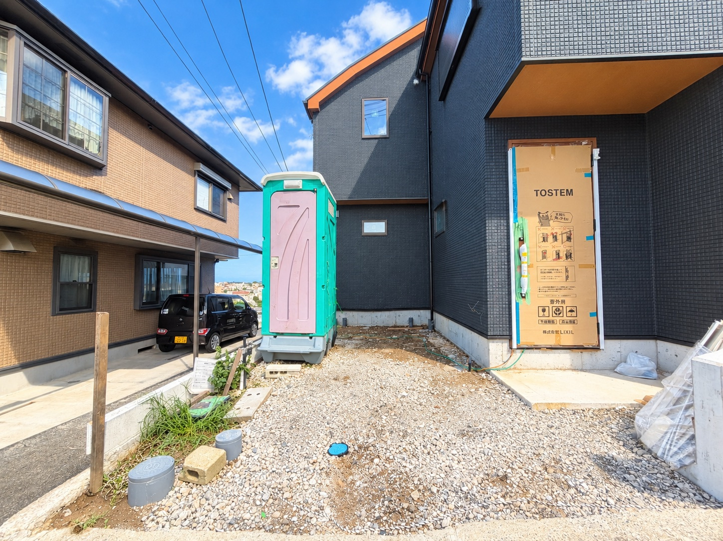 ☆横浜市南区永田南2丁目 新築戸建ての駐車場