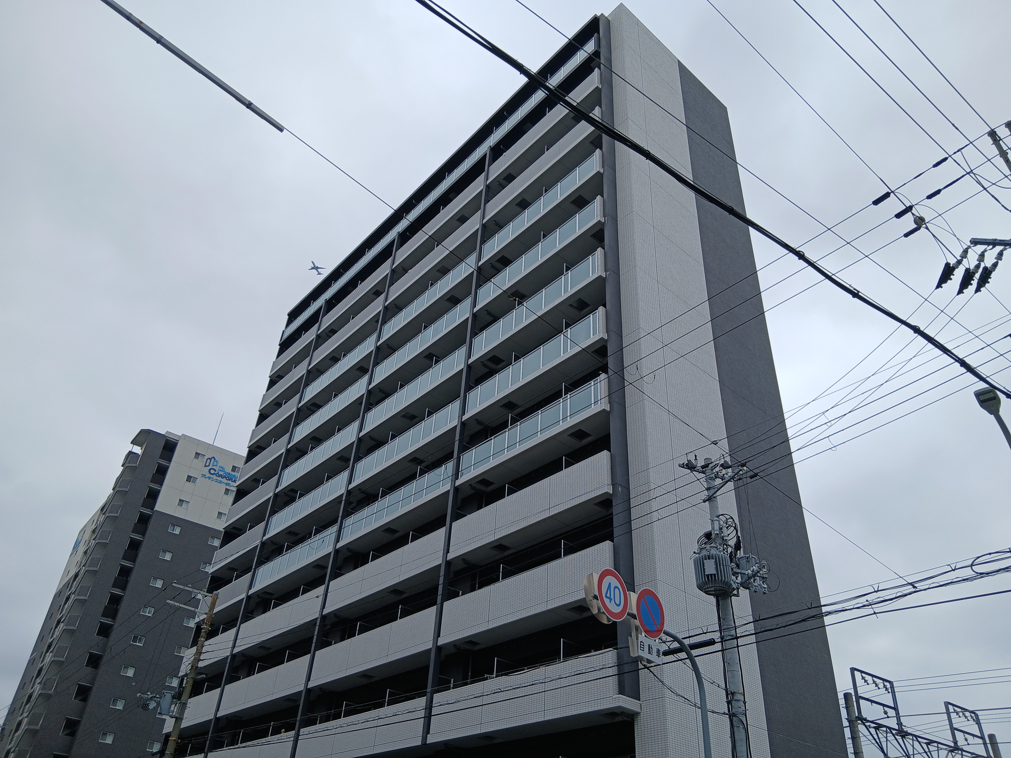 スワンズシティ大阪城ノースの外観