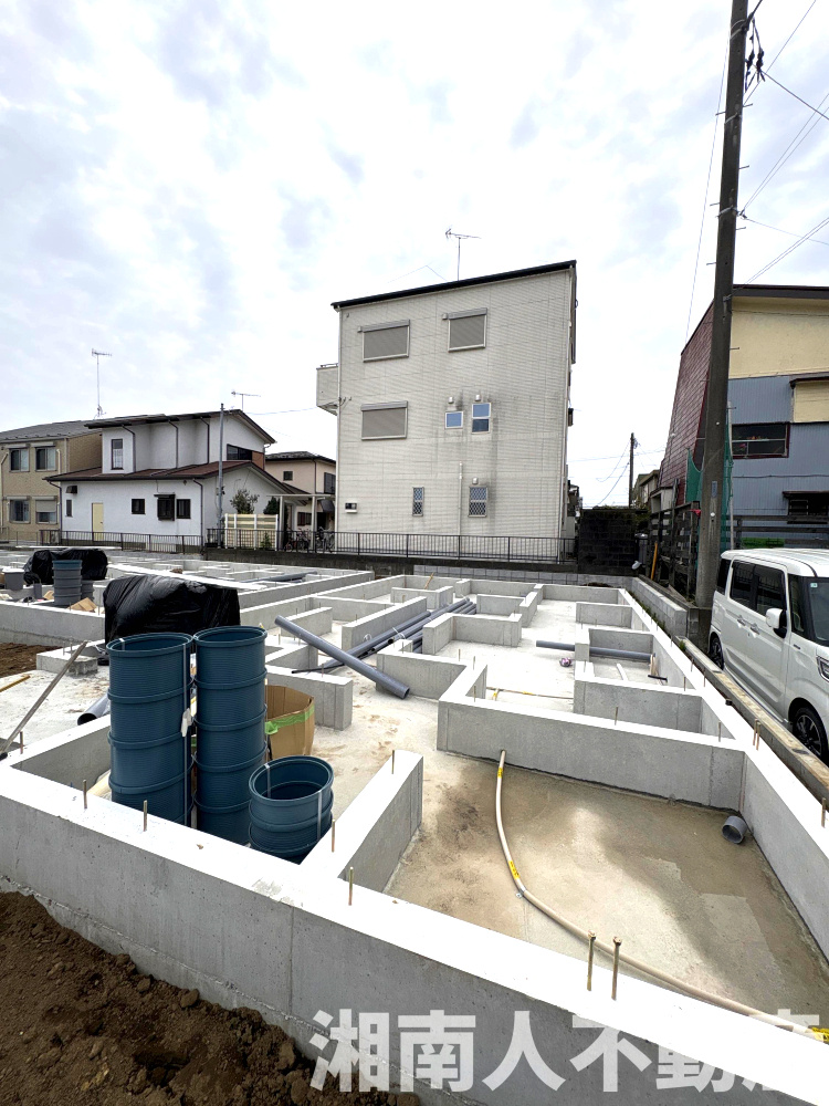 平塚市西真土1丁目　新築戸建全16棟の外観|現在建築中です