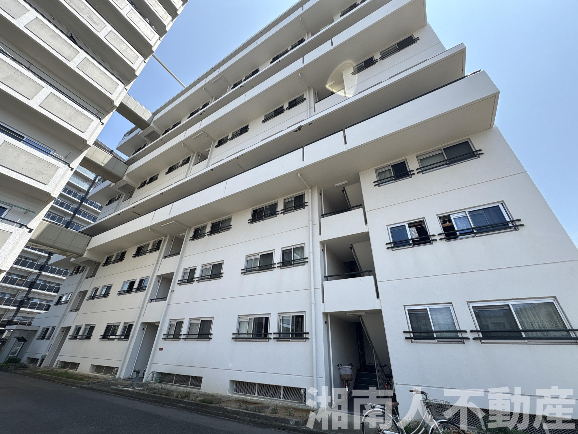 小田原セントラルハイツの外観|おしゃれな外観です