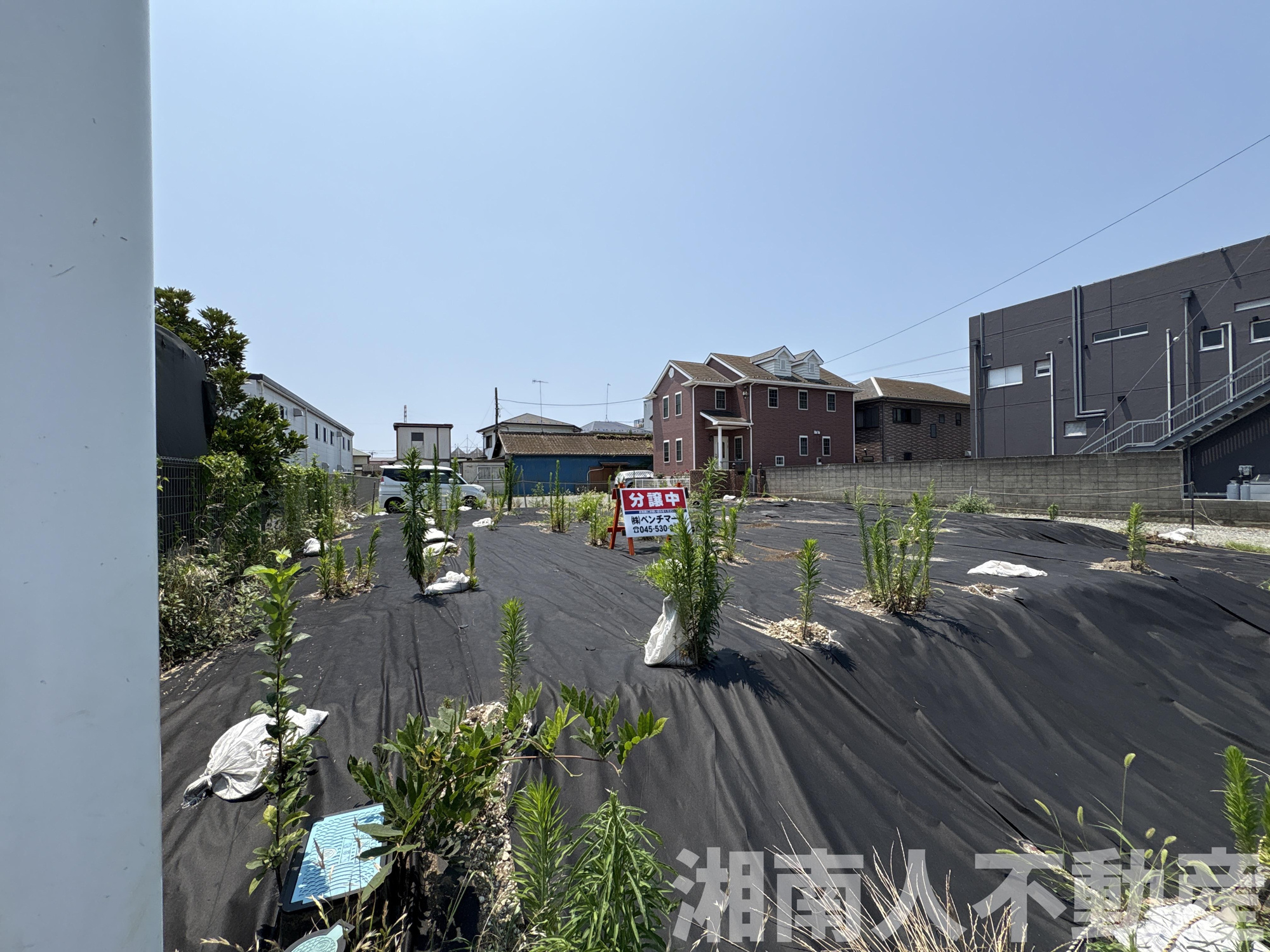 平塚市田村7丁目　売地の外観|現地です
