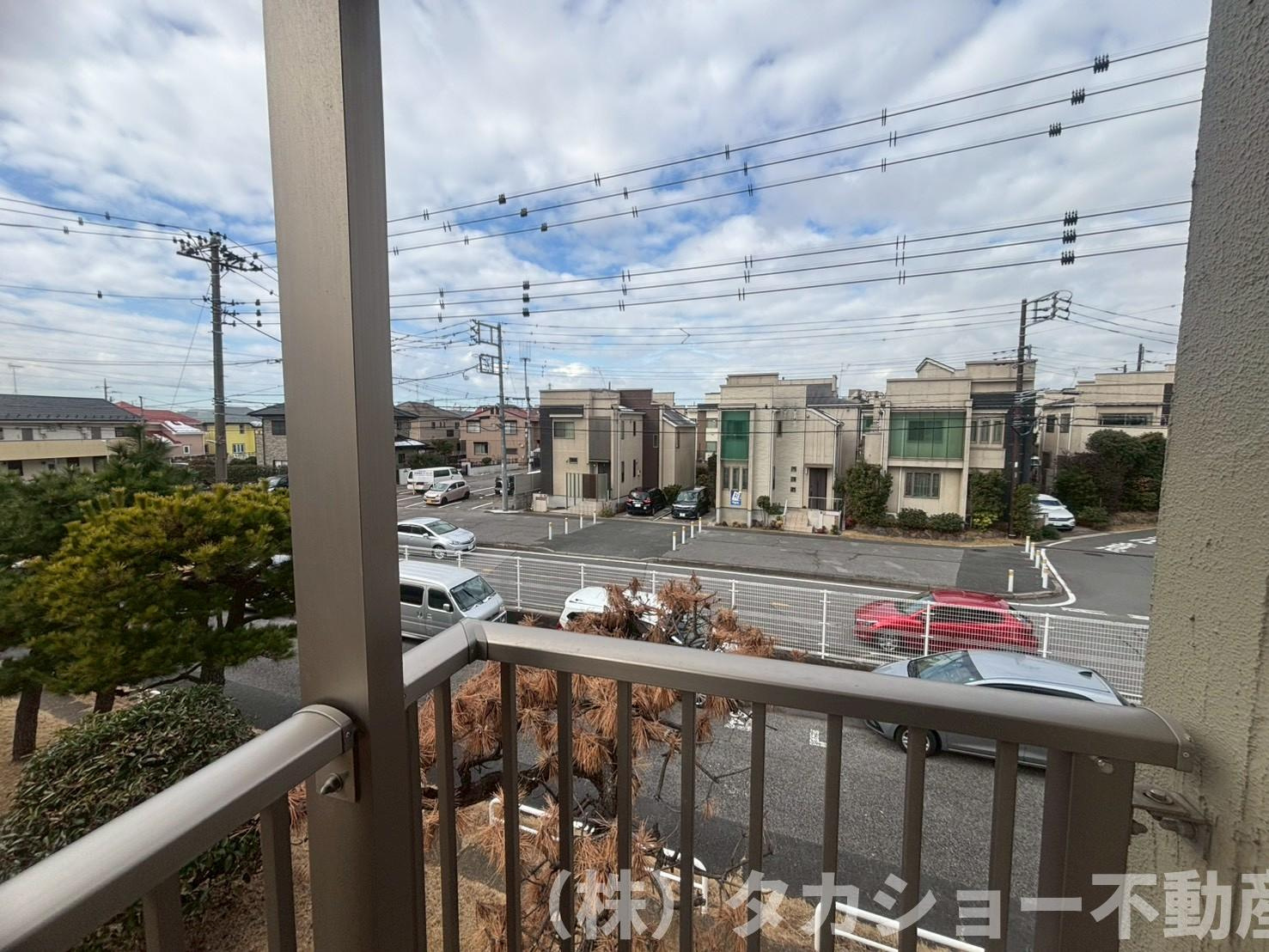 西小中台団地　24号棟の展望
