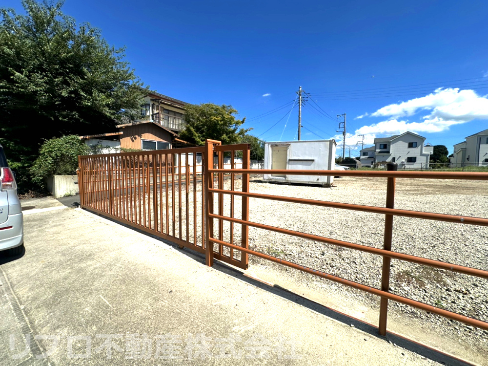 野田市堤台土地の周辺|フェンスがあり車、資材の保管に最適！