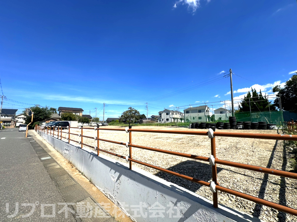 野田市堤台土地の外観|駐車場や資材置場等に是非ご活用ください！