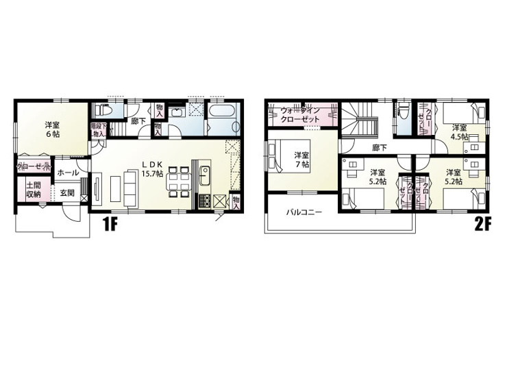 5号棟　建物面積114.27㎡（34.56坪）