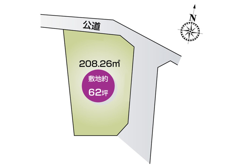 古河市原町◆区画図