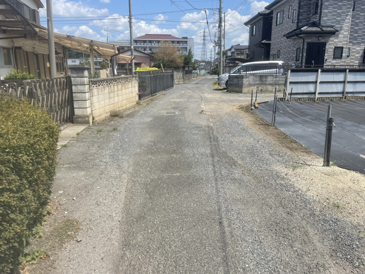 古河市原町◆前面道路