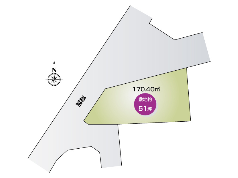 古河市茶屋新田◆区画図