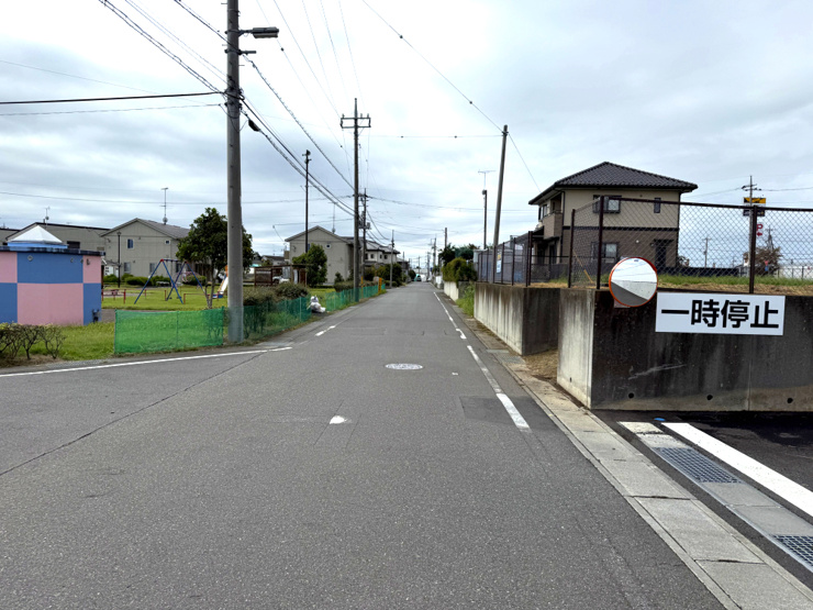 結城市結城◆前面道路
