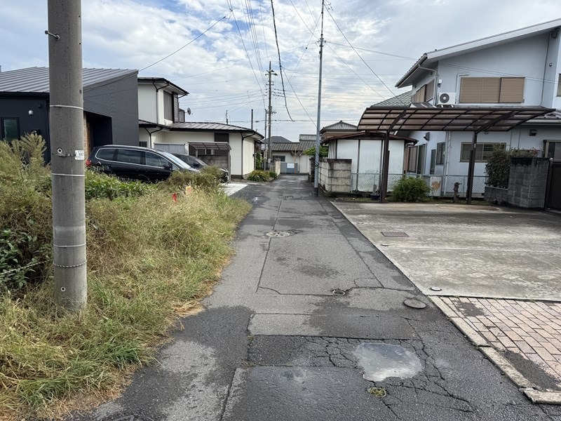 古河市長谷町◆前面道路