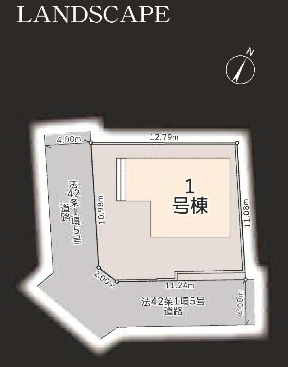 横浜市瀬谷区阿久和西2丁目　新築戸建【仲介手数料無料】の区画図