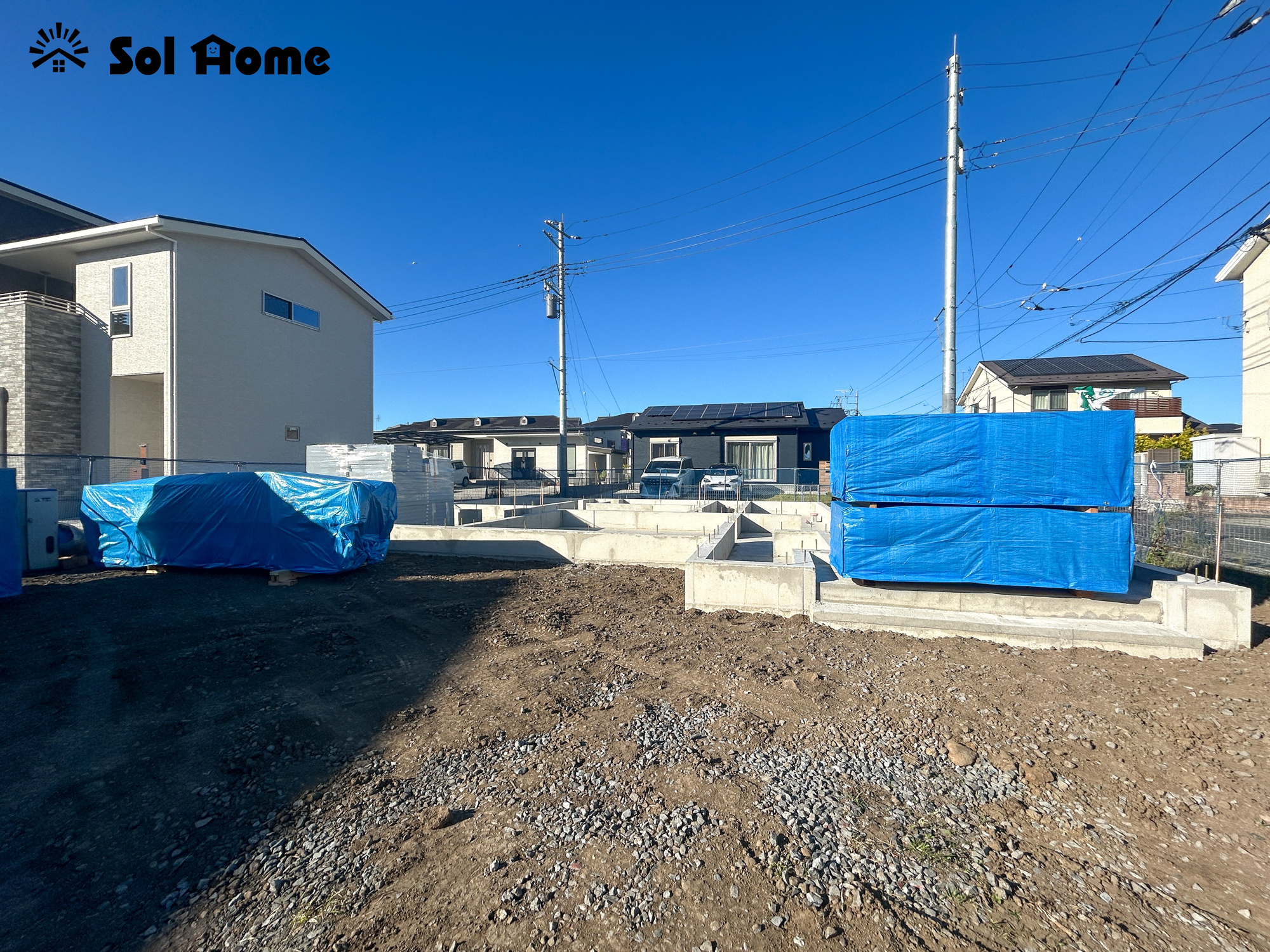 伊勢崎市西久保町第1期　新築住宅全4棟の外観|◆本日のご案内も大歓迎です♪◆ 図面や写真では分からない部分を不動産のプロが丁寧にご説明いたします！！ 年中無休のソルホームはいつでもお問い合わせをお待ちしております♪
