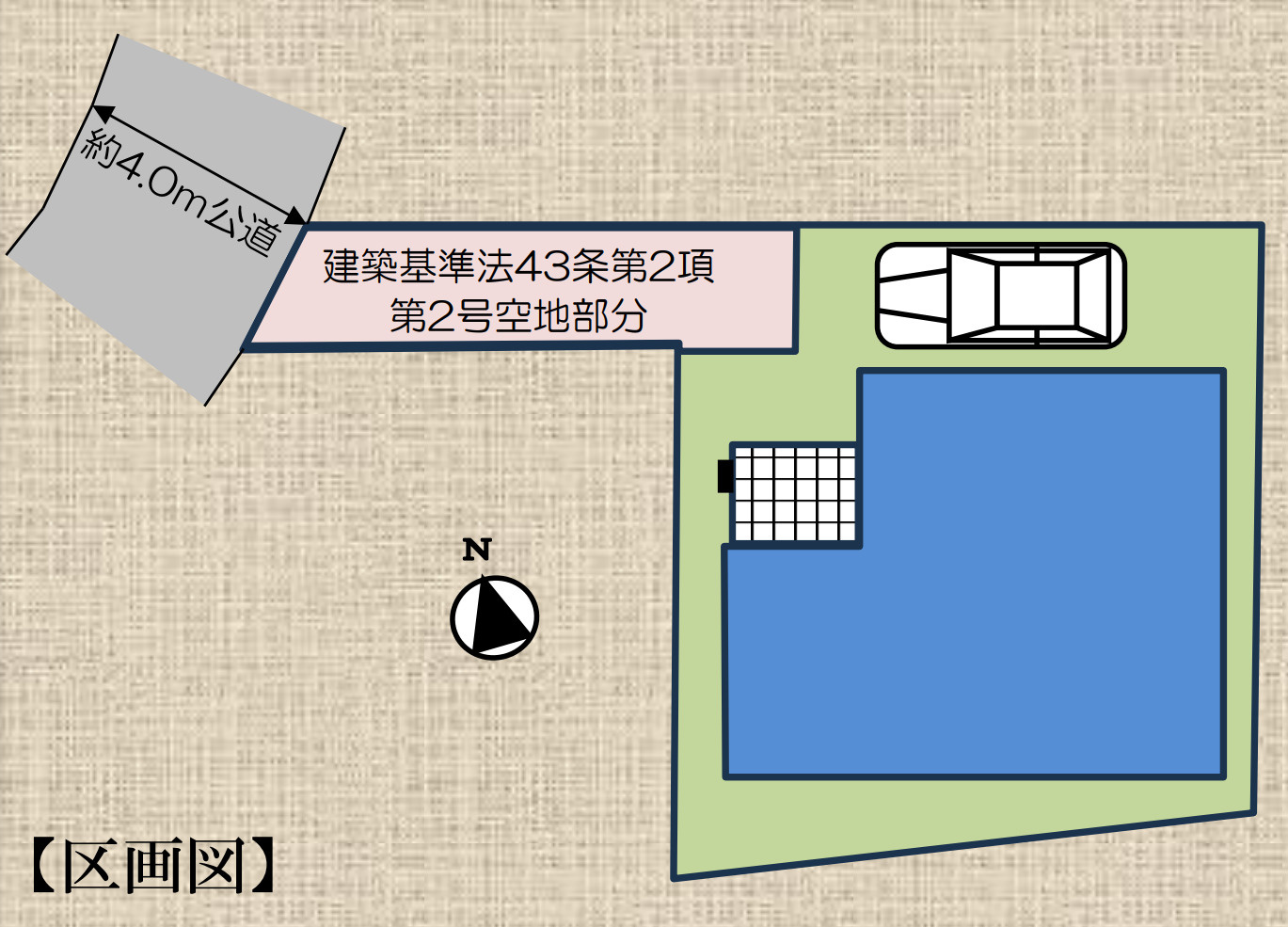 横浜市瀬谷区南瀬谷1丁目  新築戸建て【仲介手数料無料】の区画図