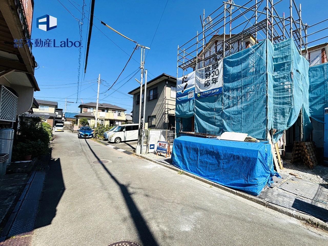 ハートフルタウン　富士宮市舞々木町423番の前面道路含む現地写真|完成が待ち遠しい、魅力あふれる新築住宅です♪