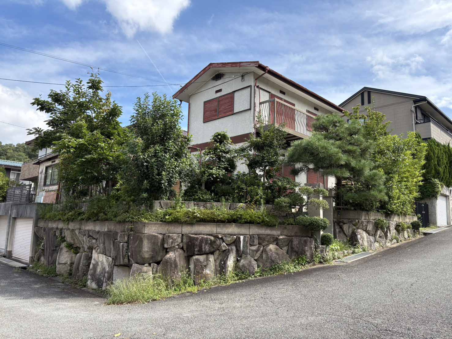 東有野台3丁目上物付土地の外観