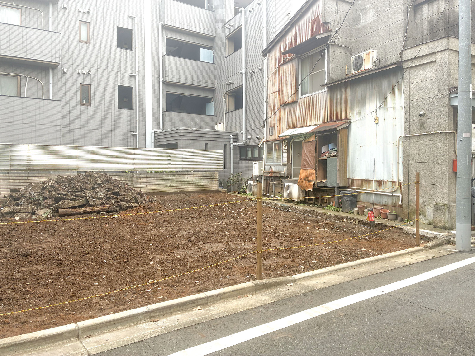 宅地分譲［豊島区南長崎２丁目］の前面道路含む現地写真|現地（2026年9月撮影）