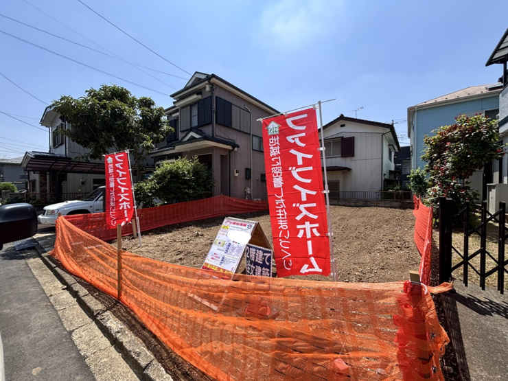 さいたま市浦和区大東3丁目　1区画　1号棟　土地現状（2026.5.15撮影）