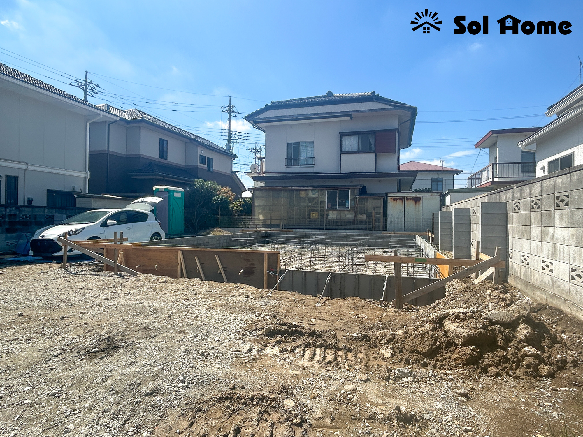 前橋市大利根町1丁目　新築住宅全1棟の外観|◆本日のご案内も大歓迎です♪◆ 図面や写真では分からない部分を不動産のプロが丁寧にご説明いたします！！ 年中無休のソルホームはいつでもお問い合わせをお待ちしております♪